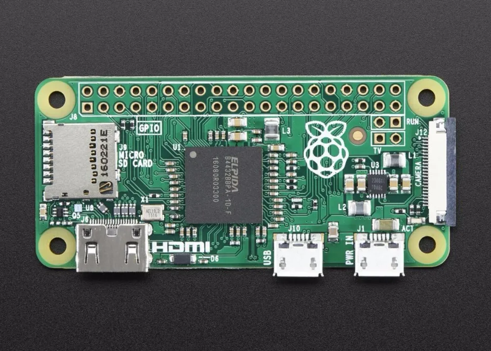 Raspberry Pi Zero Board Cámara versión 1,3 Original, CPU de 1GHz, 512MB de RAM, Linux OS, 1080P, salida de vídeo HD, envío gratis