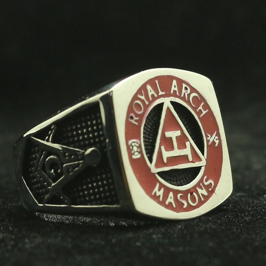 316L Stainless Steel Cool Newest Royal Masons Ring Newest