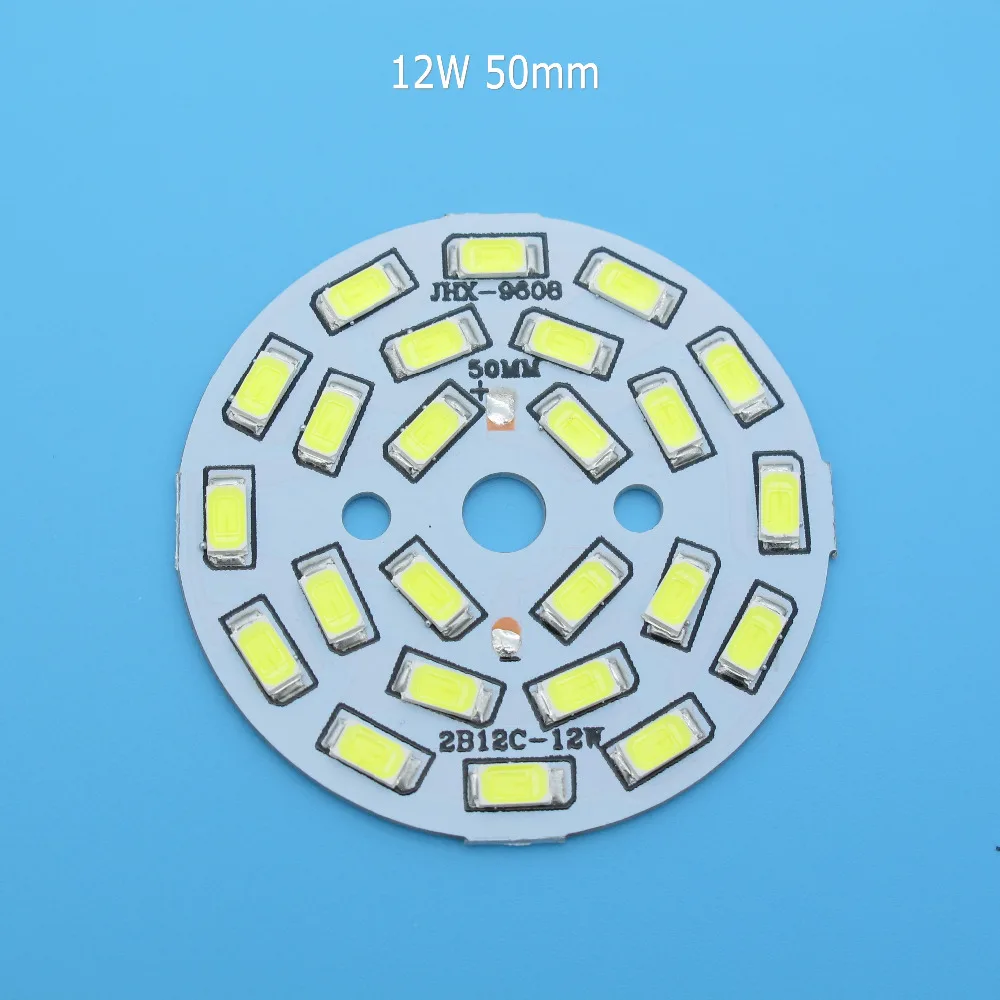 2pcs SMD5730 LED PCB 12W 50mm 60mm 65mm 70mm 78mm 85mm 100mm 120mm  White / Natural White / Warm White Light Source for Led Bulb