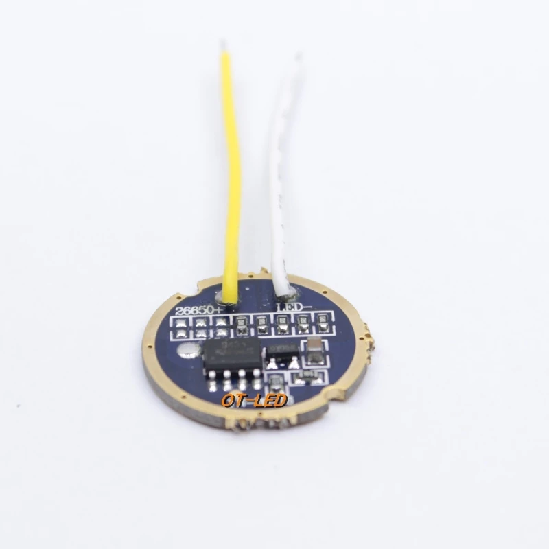 10pcs 5050 10W xml led  xml2 led T6 U2 driver 17mm 20mm 2.7-4.2V 2A  5-Mode LED Driver for 10W 5050 XML2 LED Diode