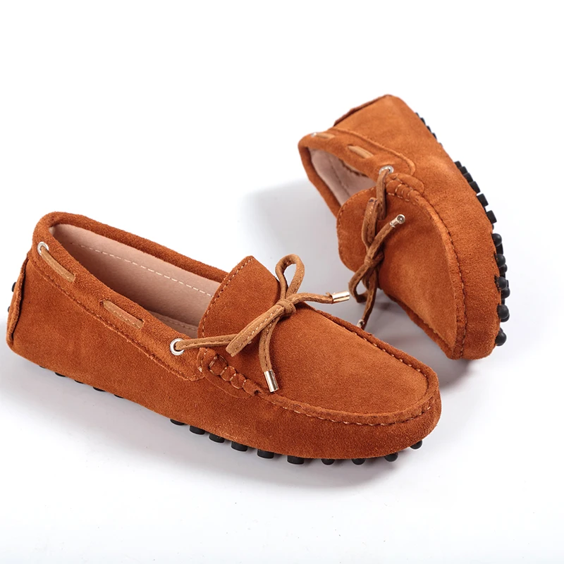 100% Genuine leather Women flats New Brand Handmade Women Casual leather shoes Leather Moccasin Fashion Women Driving Shoes