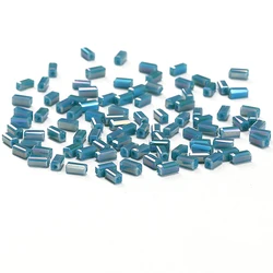 잉크 녹색 크리스탈 비즈 AB 50pcs 2*4mm 오스트리아면 처리 된 크리스탈 유리 구슬 보석 만들기 목걸이 팔찌 C-3