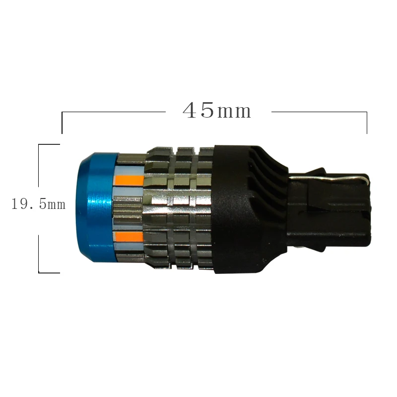 JSTOP Led Turn Signal W21yW 12V/24V 7440 100% No error For Front or Rear Turn Signal LED 1860SMD lamp turn bulbs(No Hyper Flash)