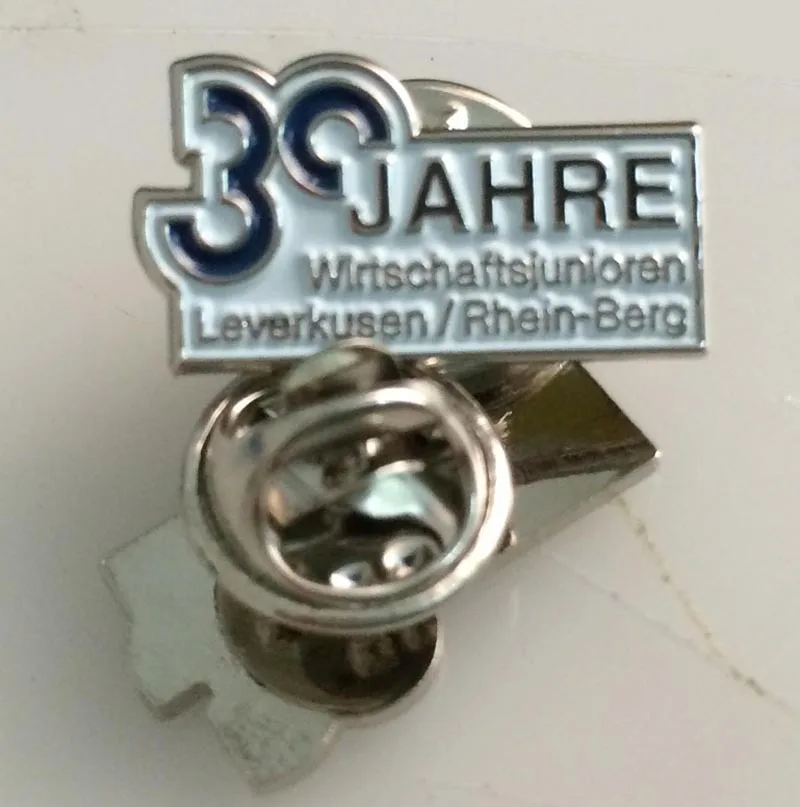 JAHRE Lapel Pins/Safety Pin 20mm Made by Iron with 1pcs Butterfly Button Backing Customized MOQ100pcs Free Shipping!