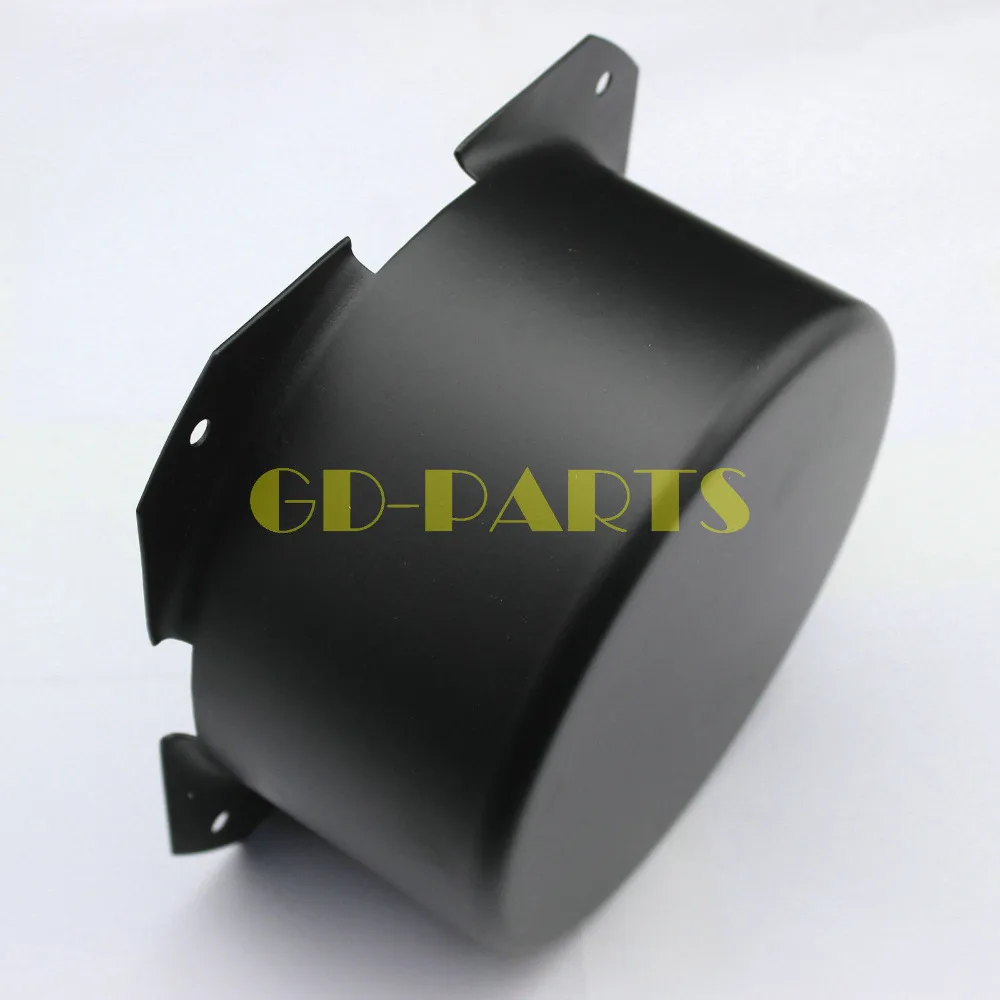 1PC 140x65mm 140x75mmm Round Black Iron Transformer Protect Cover Enclosure Case For Hifi Vintage Tube Audio Amplifier DIY