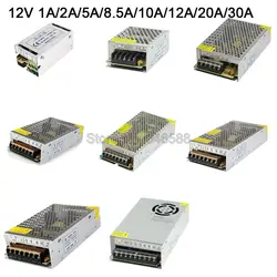 DC12V 1A 2A 3A 5A 6.5A 8.5A 10A 12.5A 15A 16.5A 20A 25A 30A 33A 40A 50A Lighting Transformers AC to DC Switching Power Supply