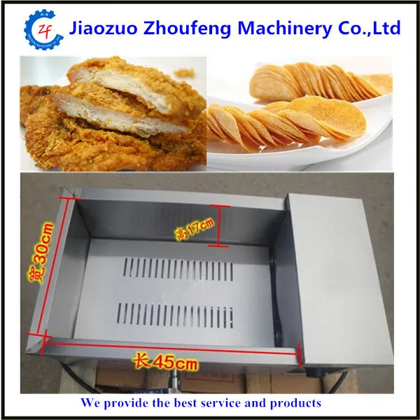 Hot sale stainless steel countertop small fryer