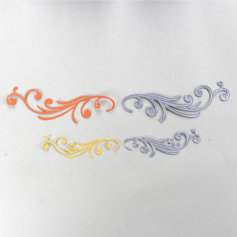 DUOFEN Stencils metal Cutting die European style vine borders  for DIY craft projects Scrapbook Paper Album