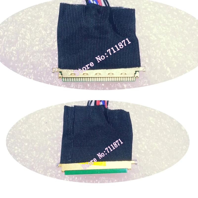 100 سنتيمتر 40P 20453-040T LVDS 1ch 6bit WLED Lcd شاشة كابل 20454 040T 40P LVDS خط الشاشة ل 20455-040E 1ch 6bit LVDS سلك الحبل