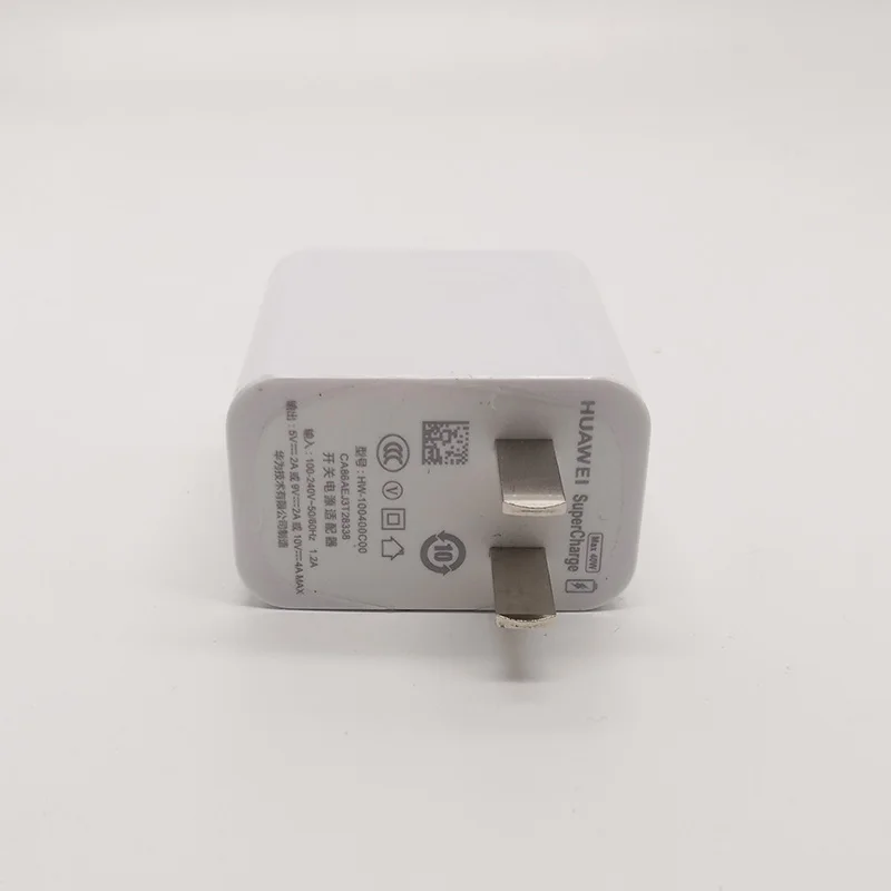 Original Huawei Supercharge charger Mate 20 pro RS P20 P30 pro super charging 10V 4A 40W Adapter Honor Magic 2 view 20