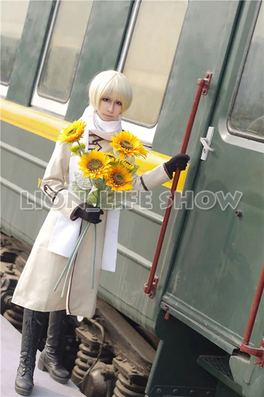 Axis Powers Hetalia APH Russia Ivan uniform Cosplay Costume unisex free shipping  Halloween Outfit Full Set