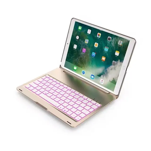 

Case For iPad Air 3 10.5 High-Quality 7 Colors Backlit Light Wireless Bluetooth Keyboard Case Cover For iPad Pro 10.5 +pen