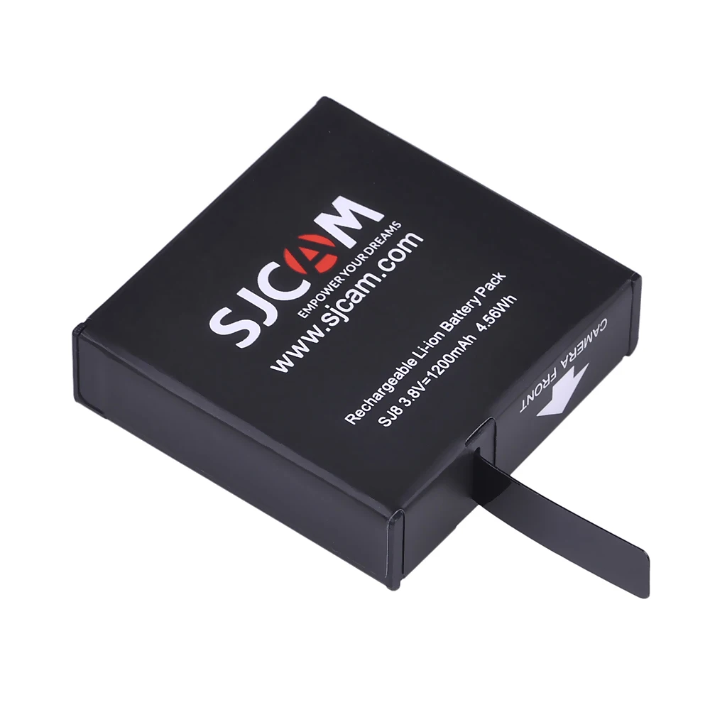 3pc oryginalny SJCAM SJ8 bateria 1200mAh 3.8V dla SJCAM SJ8 Pro/SJ8 Plus/SJ8 powietrza akcesoria do kamer akcji