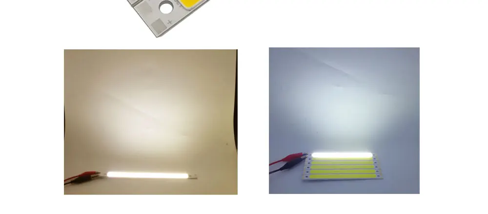 LED COB Bar Runde Lichtquelle 12V DC Birne Chip Mix Größe 2-200W LED Streifen Rot blau Warm Natur Kalt Weiß DIY Licht Lampe – Detail 37