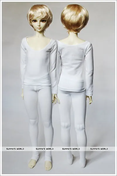 1/3 1/4 스케일 BJD 의류 액세서리 BJD/SD 인형용 티셔츠 + 바지 속옷 정장. 인형, 신발, 가발 및 기타 C0833은 포함되지 않습니다.