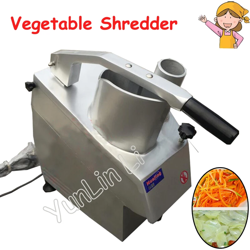 

220V Automatic Vegetable Cutting Machine 550W Table Type Vegetable Shredders 150kg/h Leafy Greens Cutter