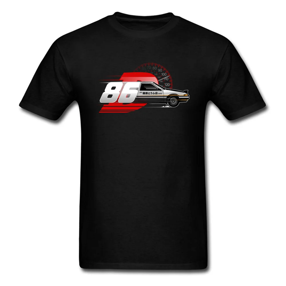 Akina Drift King T Shirt Men Initial D Tau Man Chi D Tshirt Racer Clothing 86 Black Tshirt Cotton Top Tee Summer