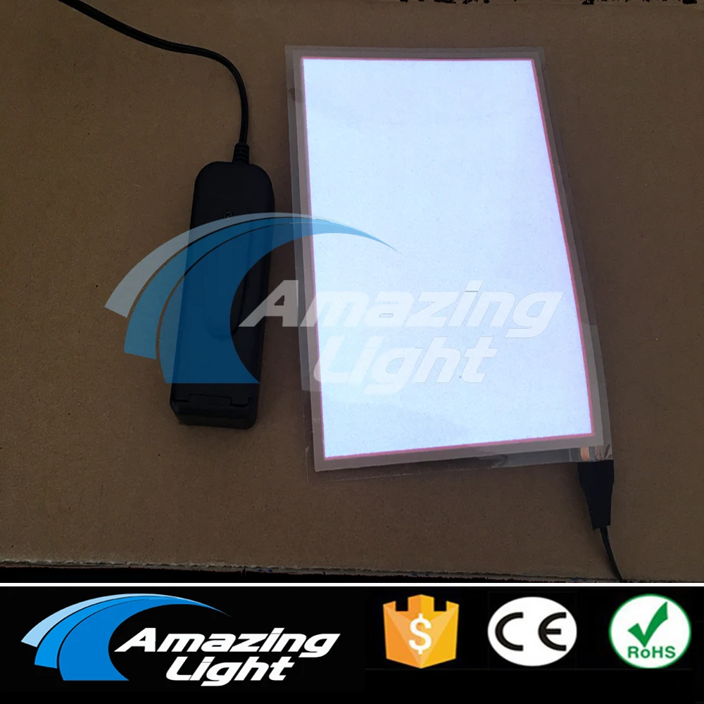 Amazing Light White A6 El Backlight Panel EL Lamp EL Foil El Paper With  Inverter