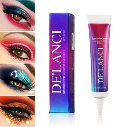 DE'LANCI Eyeshadow Primer Matte Base Long Lasting Color Glitter Eyeshadow Glue Cream Enhance Durable Eye Primer