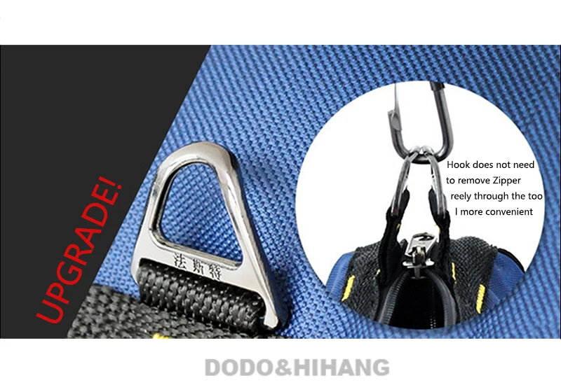 Verdickung hardware multifunktionale elektrische reparatur kit schulter tasche werkzeug tasche DB005