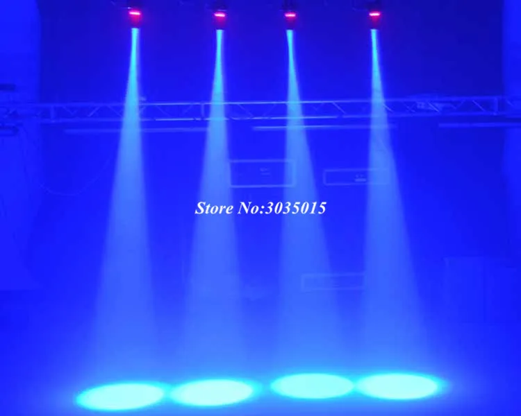 Imagem -05 - Luz de Led com Controle Remoto Luz Rgb 10w Mini Luz de Palco para Festa Casamento Discoteca Bola Iluminação ir