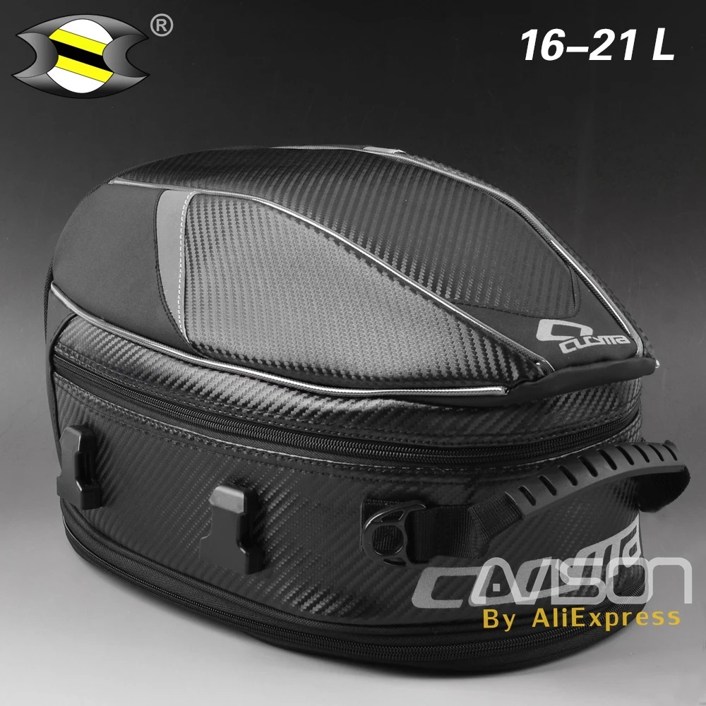 Motorcycle Tail Bags Waterproof Back Seat Bags Kit Travel Bag Motorbike Scooter Sport Luggage Rear Seat Rider Bag Pack