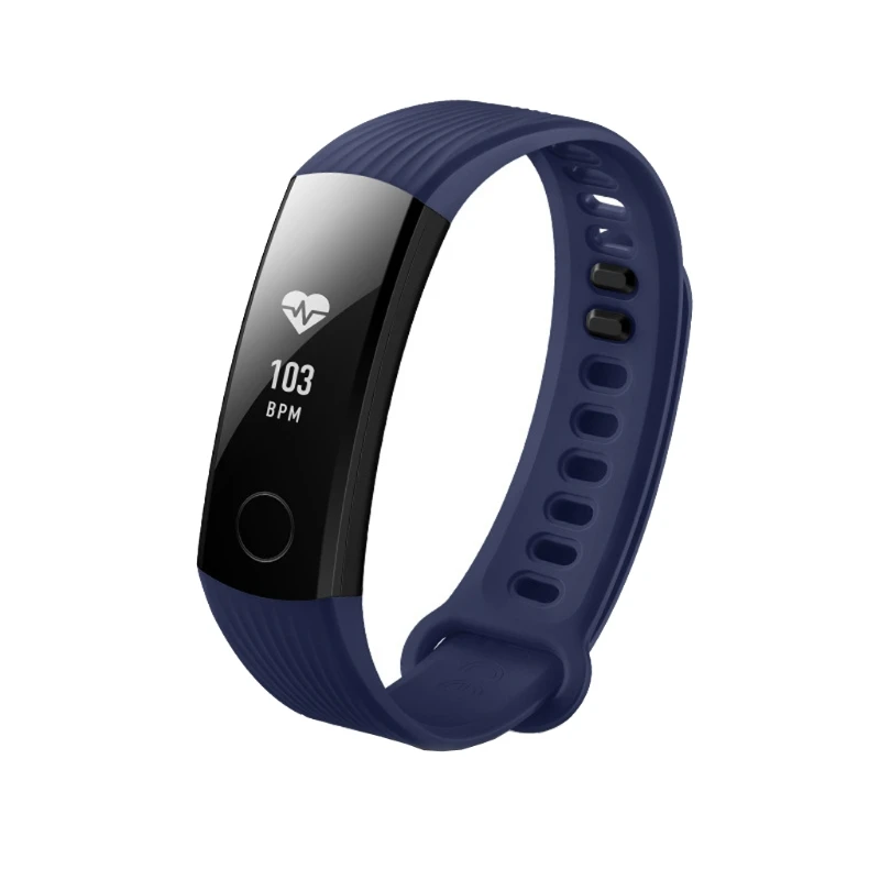 OOTDTY Intelligente Da Polso Cinturino In Silicone Fascia Regolabile Per Huawei Honor 3 Della Vigilanza Del Braccialetto Accessorio di Ricambio