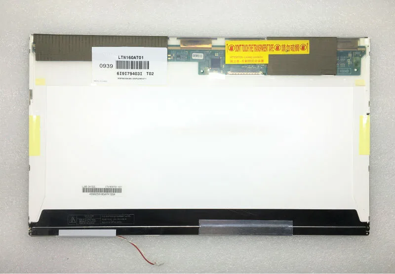 16 inch lcd matrix LTN160AT01 LTN160AT02 For Asus X61S for Toshiba AX/53 for HP CQ60 Laptop LCD SCREEN