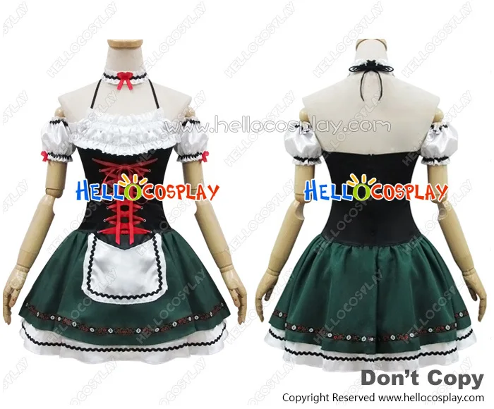 

Angel Feather Ethnic Sweetheart Maid Dress Cosplay Outfit H008