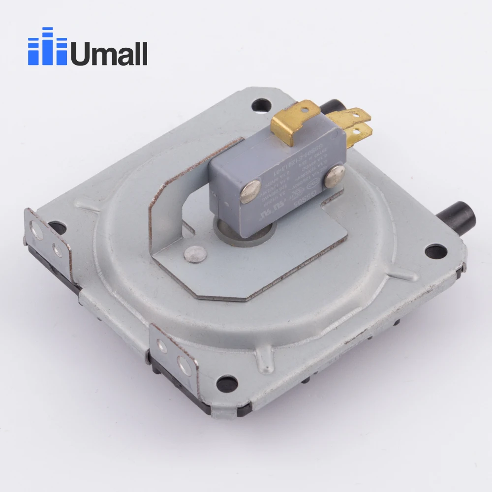 مفتاح ضغط سخان الهواء والغاز ، AC125V DC48V 0.1A 10Mbar ، مفتاح ضغط الهواء ، مقبس ، سخان المياه ، قطع غيار الأجهزة