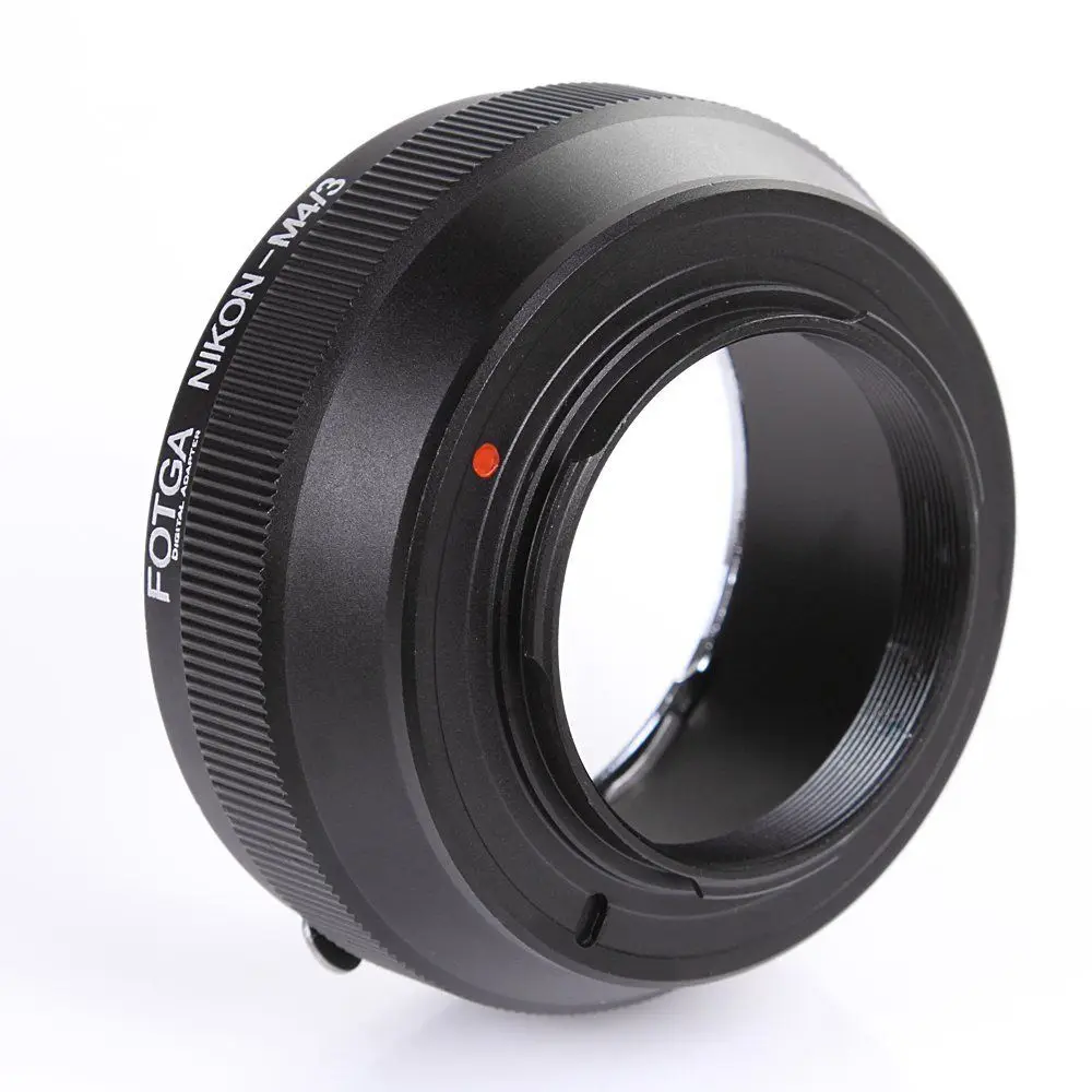 FOTGA Lens Adapter Ring for Nikon AI F lens to Micro 4/3 M43 E-M5 E-PM2 E-PL5 GX1 GF5 G5 E-PL7