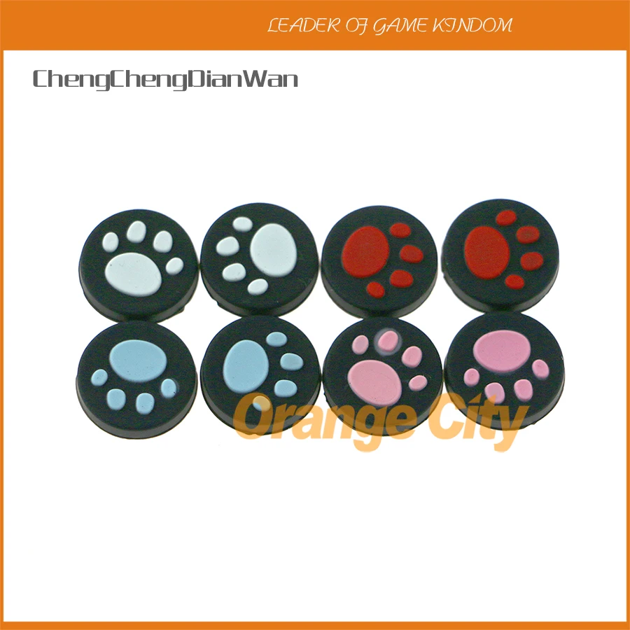 

300pcs=150pairs Cat Paw Thumb Stick Joystick Cover Grips Caps Skin For PS Vita PSV1000 psv2000 psvtia1000 2000