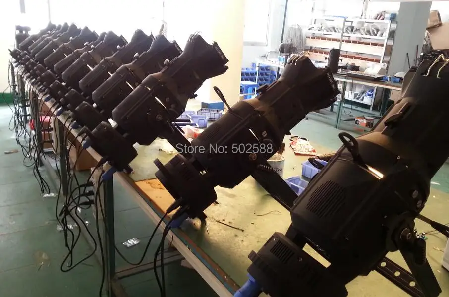 wholesale 180W 4IN1 RGBW led gobo projector studio fresnel lighting theater spotlight 19degree