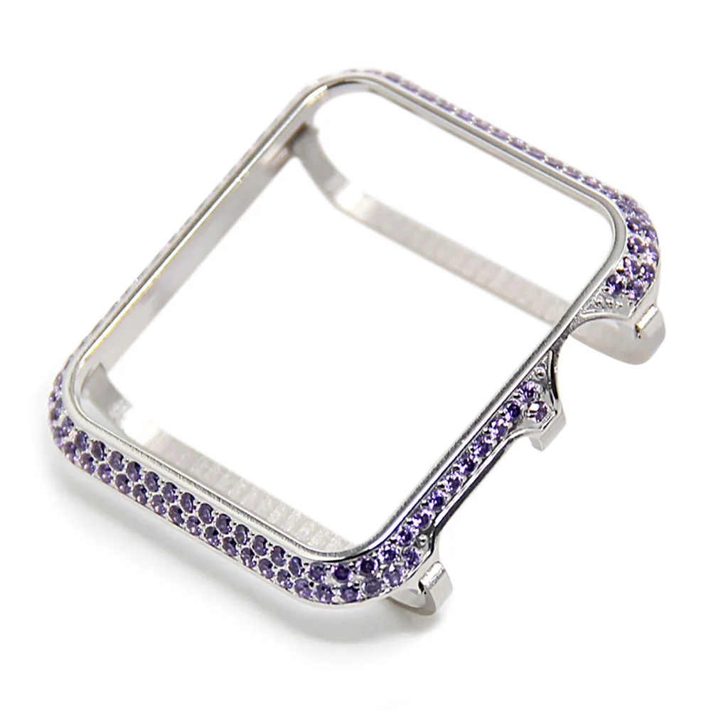 Series 1/2/3 38mm 42mm Crystal Rhinestone Bezel Cover Bumper Jewelry Accessories Decoration Frame For Smart Watch