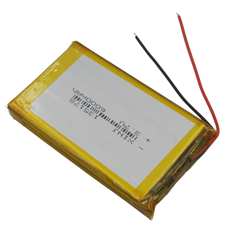 충전식 폴리머 리포 배터리, 휴대폰용 리튬 이온 135178, GPS 휴대용 보조배터리 태블릿 PC, IPTV 셋톱 박스, 3.7V, 6000mAh, 22.2Wh