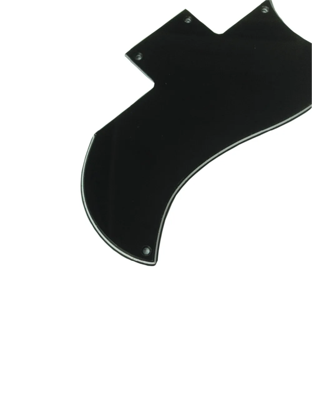 Pleroo Custom Guitar pickgaurd - For 61 SG Guitar Pickguard Scratch Plate , 3 Ply Black