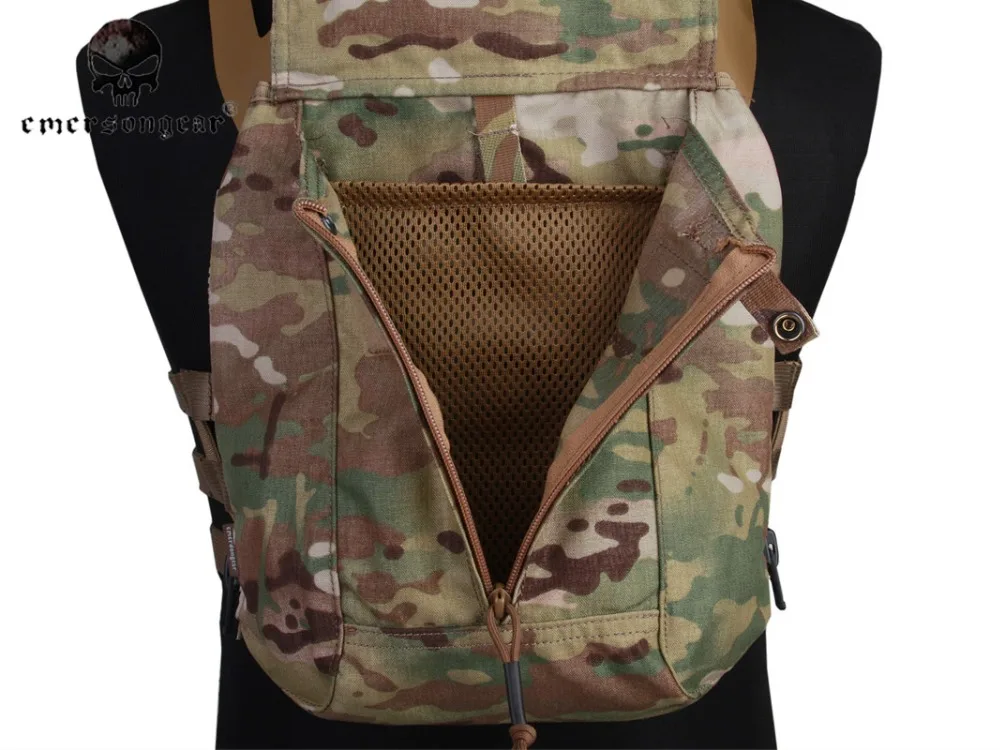 Emersongear-Zip-on Panel Pouch Package, AVS JPC2.0, CPC Tactical Vest, EM8348