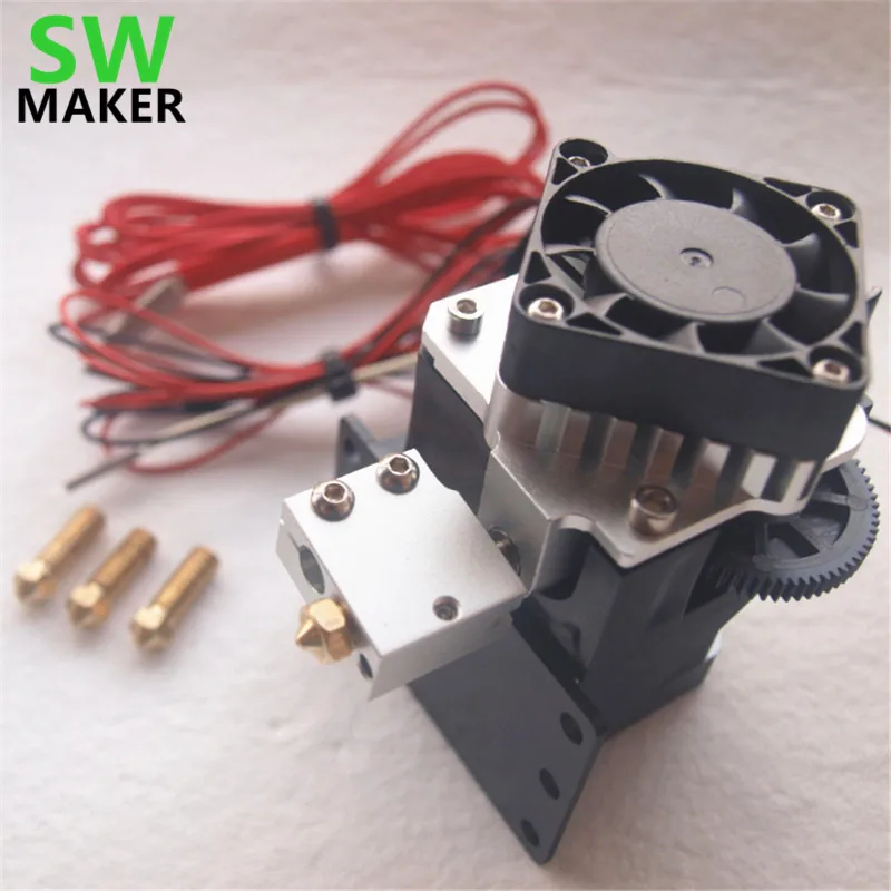 Zestaw wytłaczarki Titan Aero do zestawu wytłaczarek Titan Aero Volcano 1,75 mm/3 mm 12 V/24 V 40 W do drukarki 3D Reprap