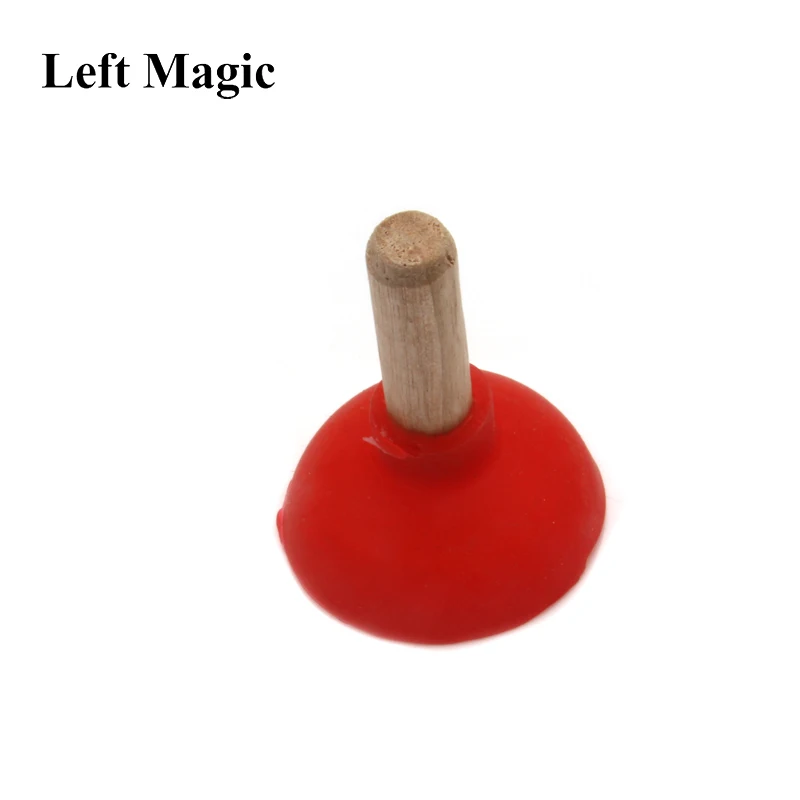 1 Pcs Tiny Plunger By Jon Armstrong - Magic Tricks Inspired Looking For Card Professional Close-Up Street Mentalism Magic