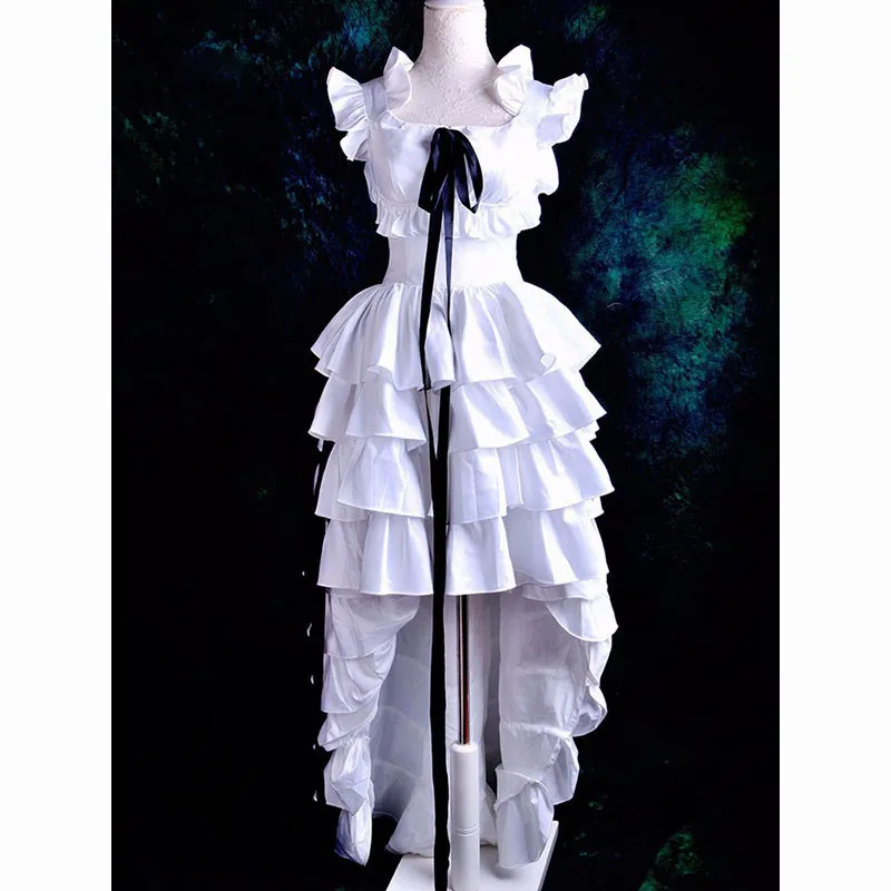 Ainclu Trendy Dress Dress Chobits Chii Halloween Cosplay Costume White Sweet Lolita Dress Cosplay Dress Halloween Costume