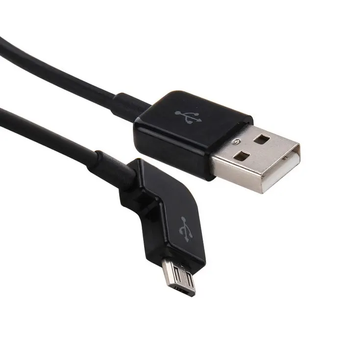 كابل USB صغير قصير 90 درجة 2A شاحن زاوية شحن سريع مزامنة البيانات سلك شحن سريع 20 سم للأجهزة المحمولة
