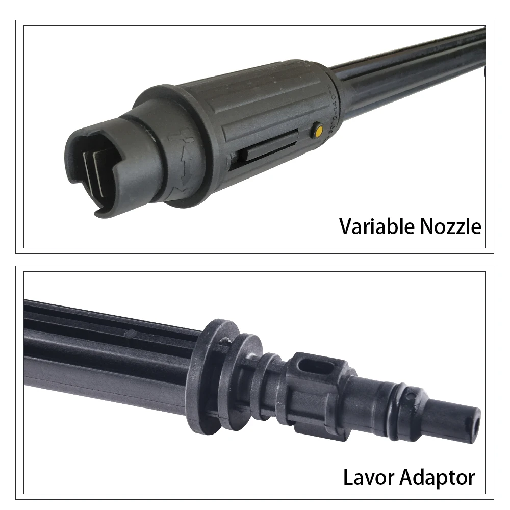 High Pressure Washer Lance Vaiable Nozzle Jet Lance For Lavor Sterwin Huter Karcher Car Washer Wall Floor Yard Car Cleaning