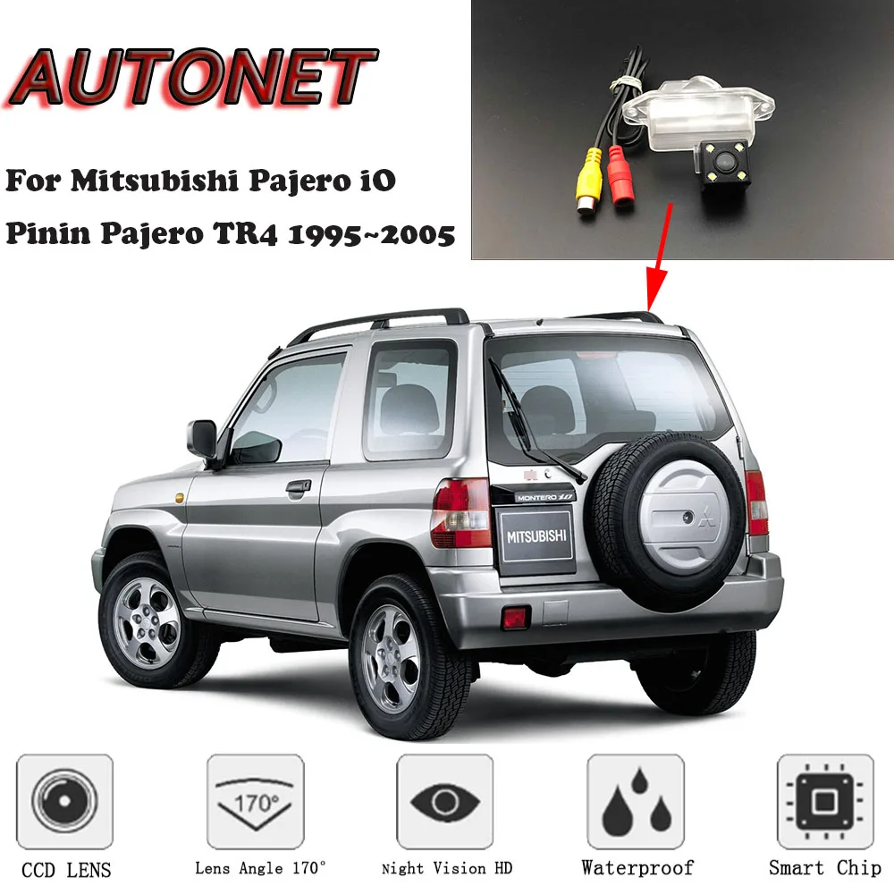 AUTONET Backup Rear View camera For Mitsubishi Pajero iO Pinin Pajero TR4 1995~2005  Night Vision/parking Camera