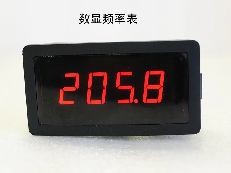 

Two-wire AC Digital Display Frequency Meter Head 10-199.9Hz 220V Power Supply