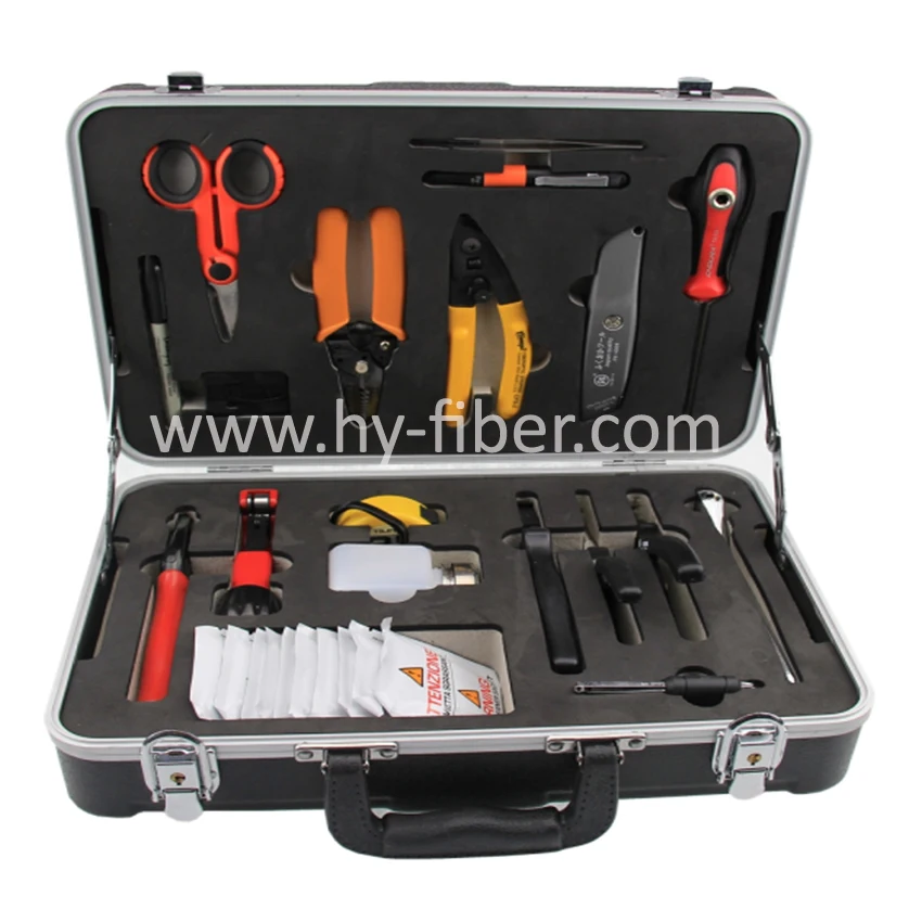 

Optical Fiber Cable Tool Kits, FTTH Terminal Tool, HY-13-T-6100
