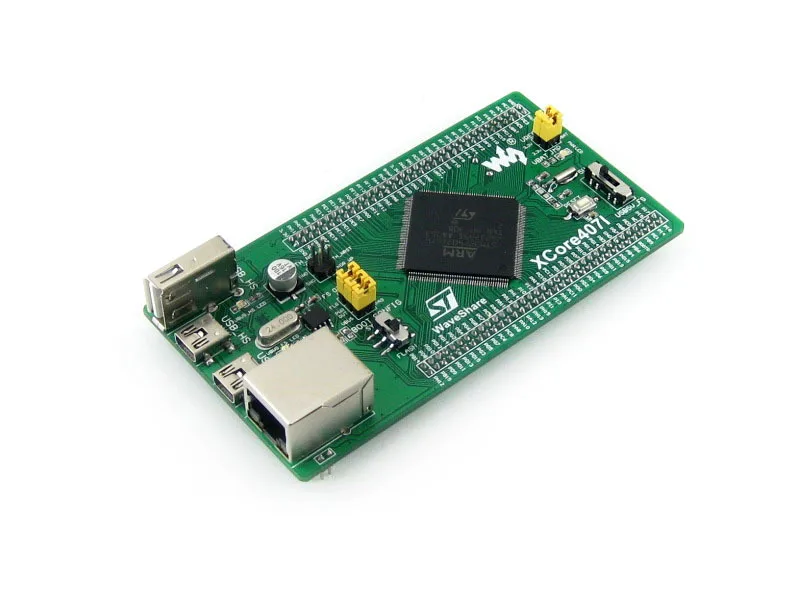 Imagem -03 - Placa de Desenvolvimento Evk407i Stm32f4 Stm32f407igt6 Stm32f407 com Usb3300 hs fs Ethernet Nandflash Jtag Swd Lcd Usb para Uart