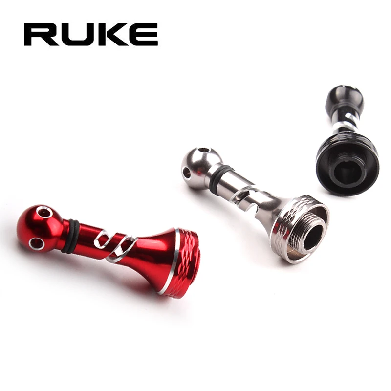 Ruke 1pc Luminous fishing reel stand suit for Shim/Daiw Type spinning reel length 46 mm weight 7.4 g very beautiful high quality