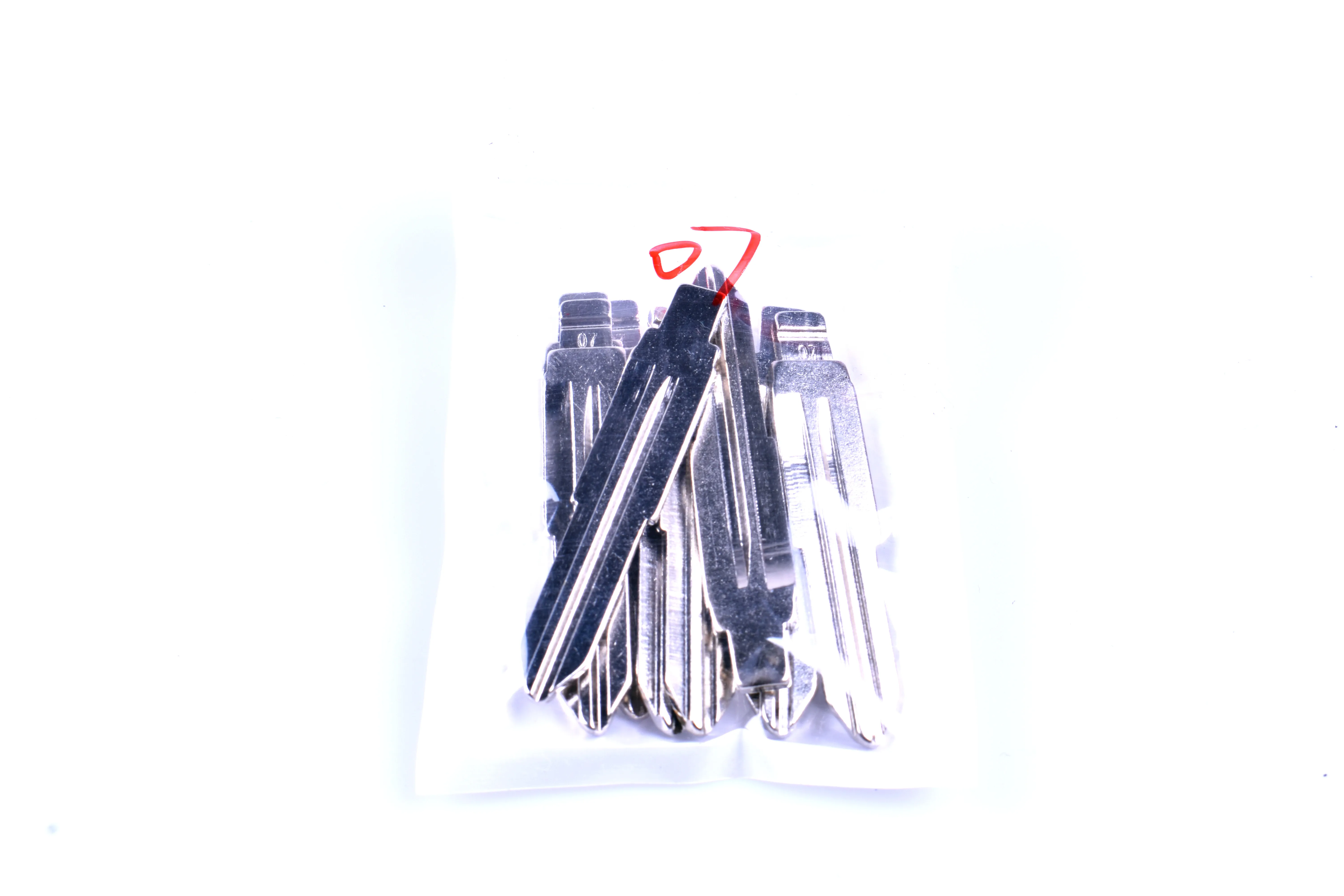 (5pcs) NO. 07 Blade Replacement Flip Folding Key Blade Car Remote key Blank Embryo For Mitsubishi Outlander Grandis ASX Pajero