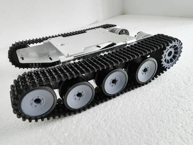 Brand New Aluminum Alloy Caterpillar SUV Robot Tank Chassis For DIY hobbyist