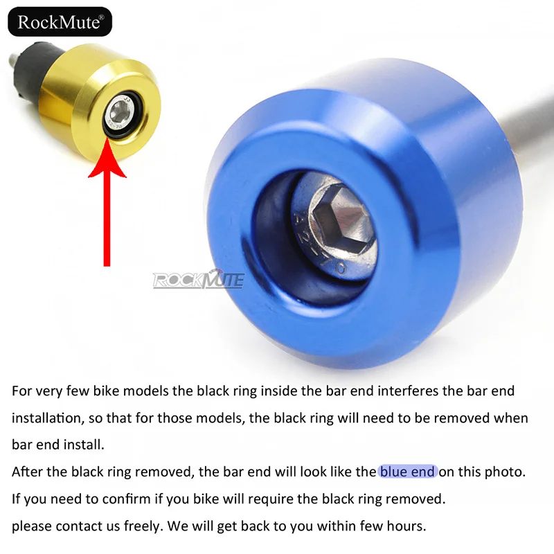 Motorcycle Bar Ends For Kawasaki Z1000 Z800 ABS, Z900 Z650 Z250SL Z900RS Handlebar Grip Bar End Cap Cover Slider Balancer Weight